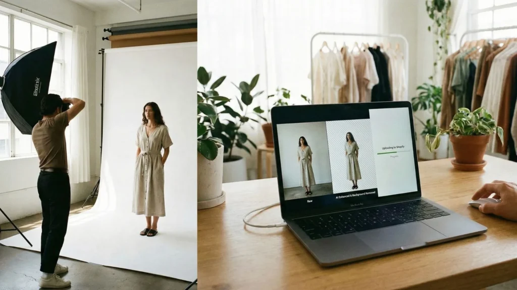 ai website builder for clothing 