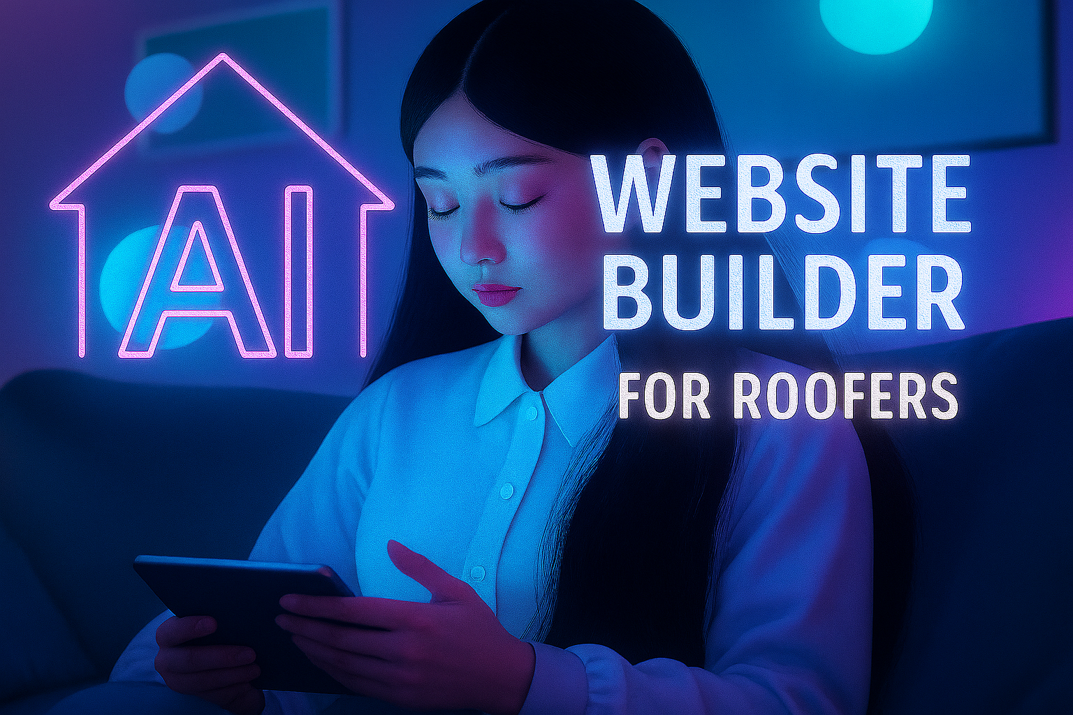 AI website builder for roofers