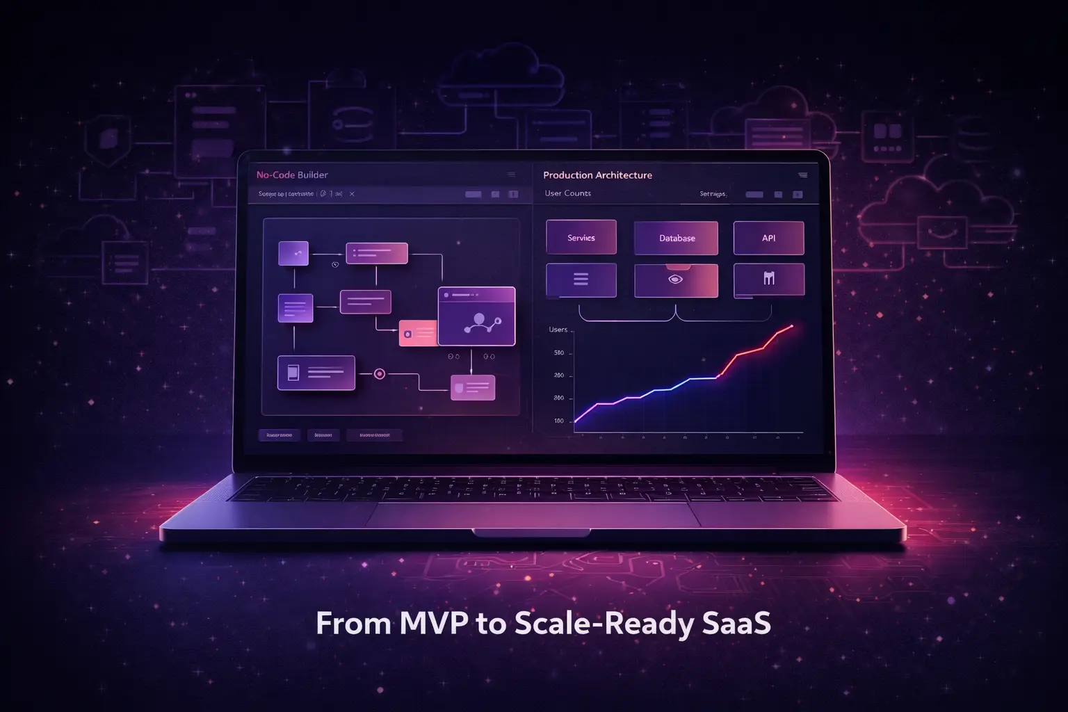 Scalable SaaS Architecture for No Code Platforms