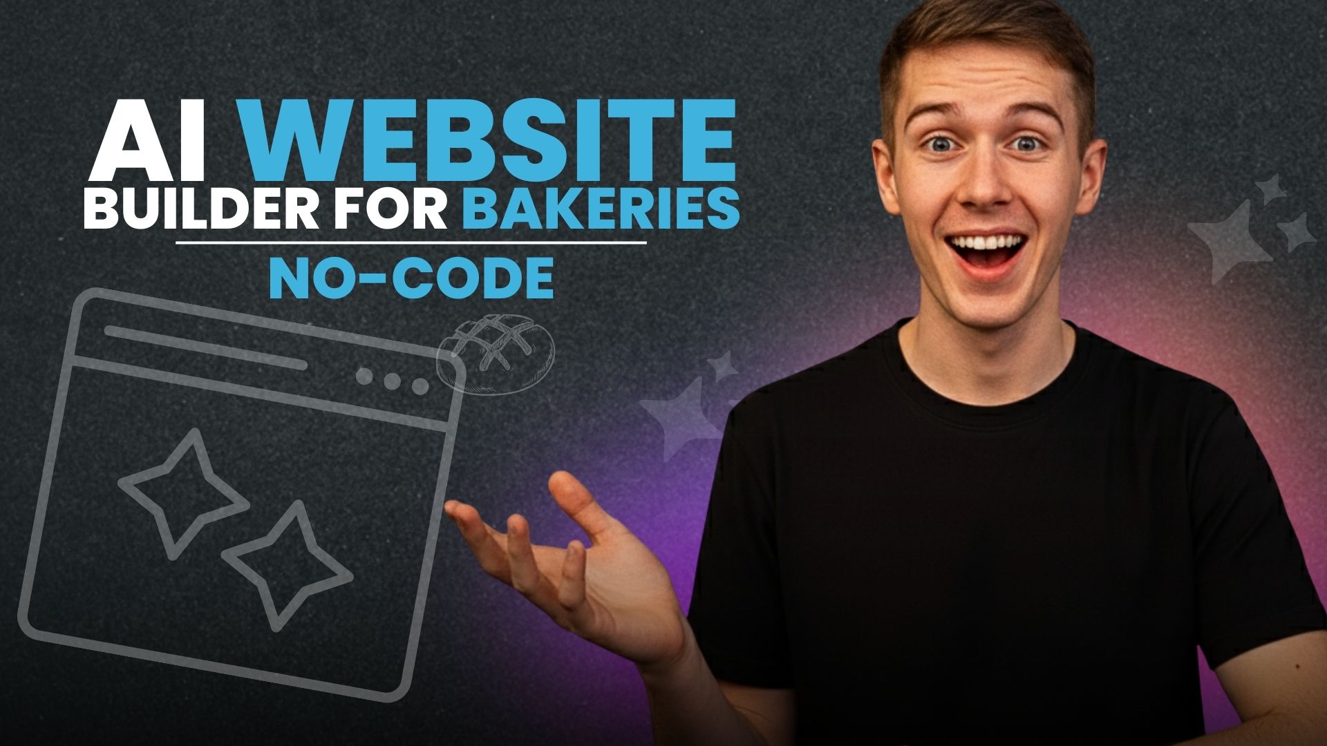 ai website builder for bakeries with no code