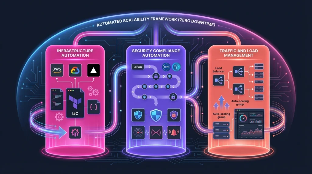 ensuring scalabilty and security