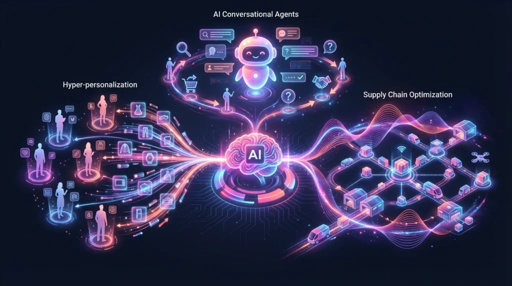 AI technology streamlining online store setup and operations