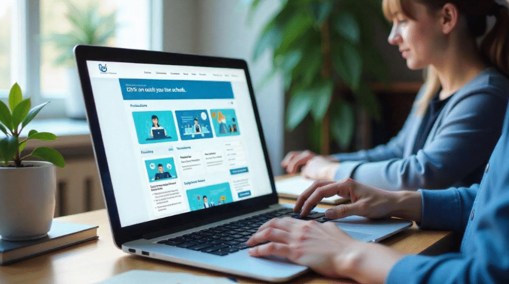 ai website builder for school website