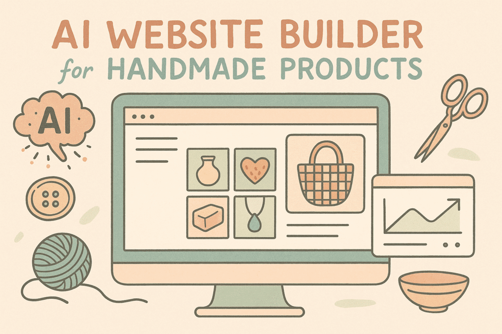 AI Website Builder for Handmade Products


