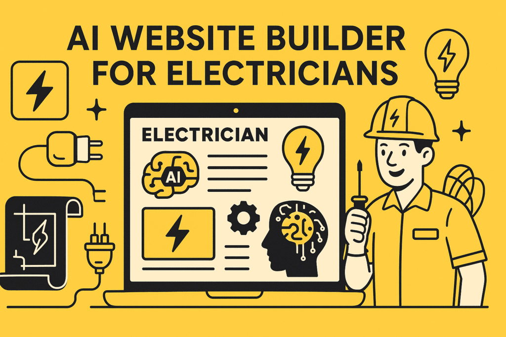 AI Website Builder for Electricians
