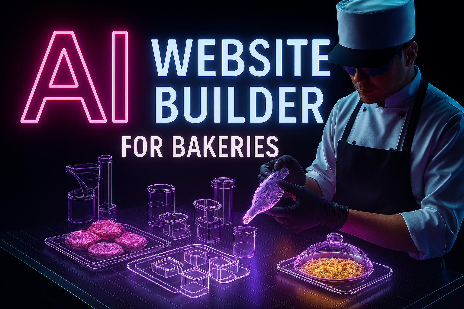 AI website builder for bakeries