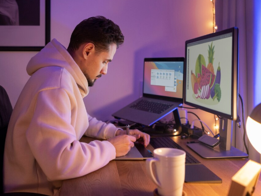 AI website builder for artists

