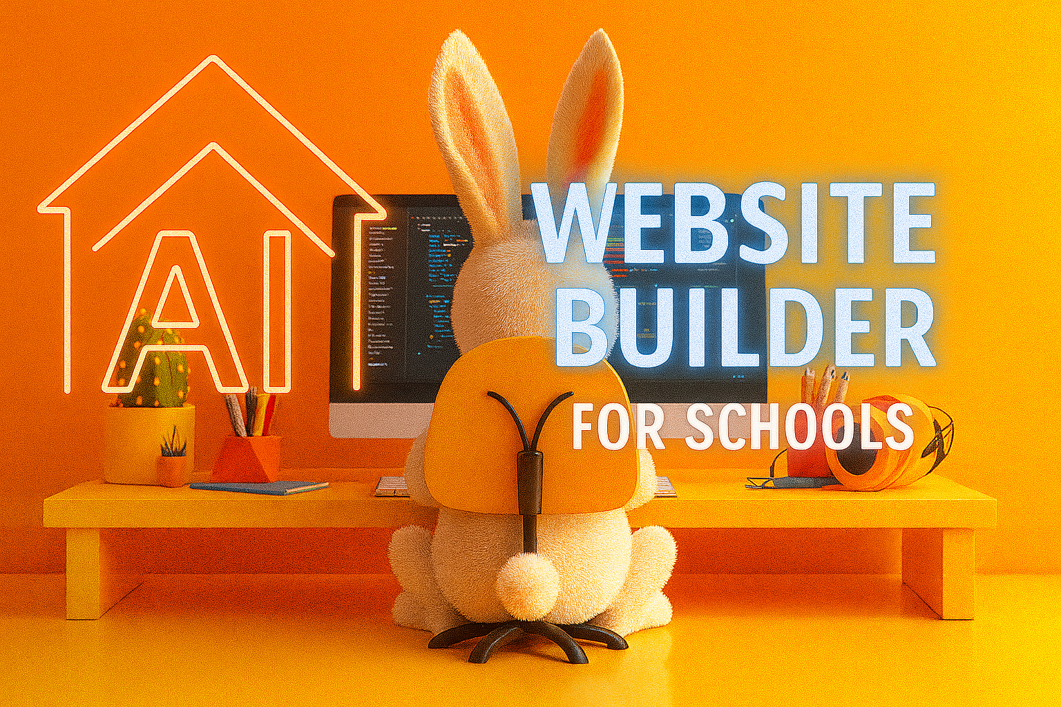 AI website builder for schools
