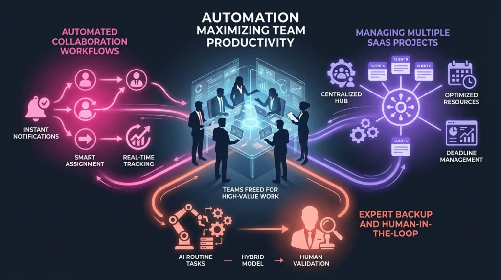maximizing team efficency for automation