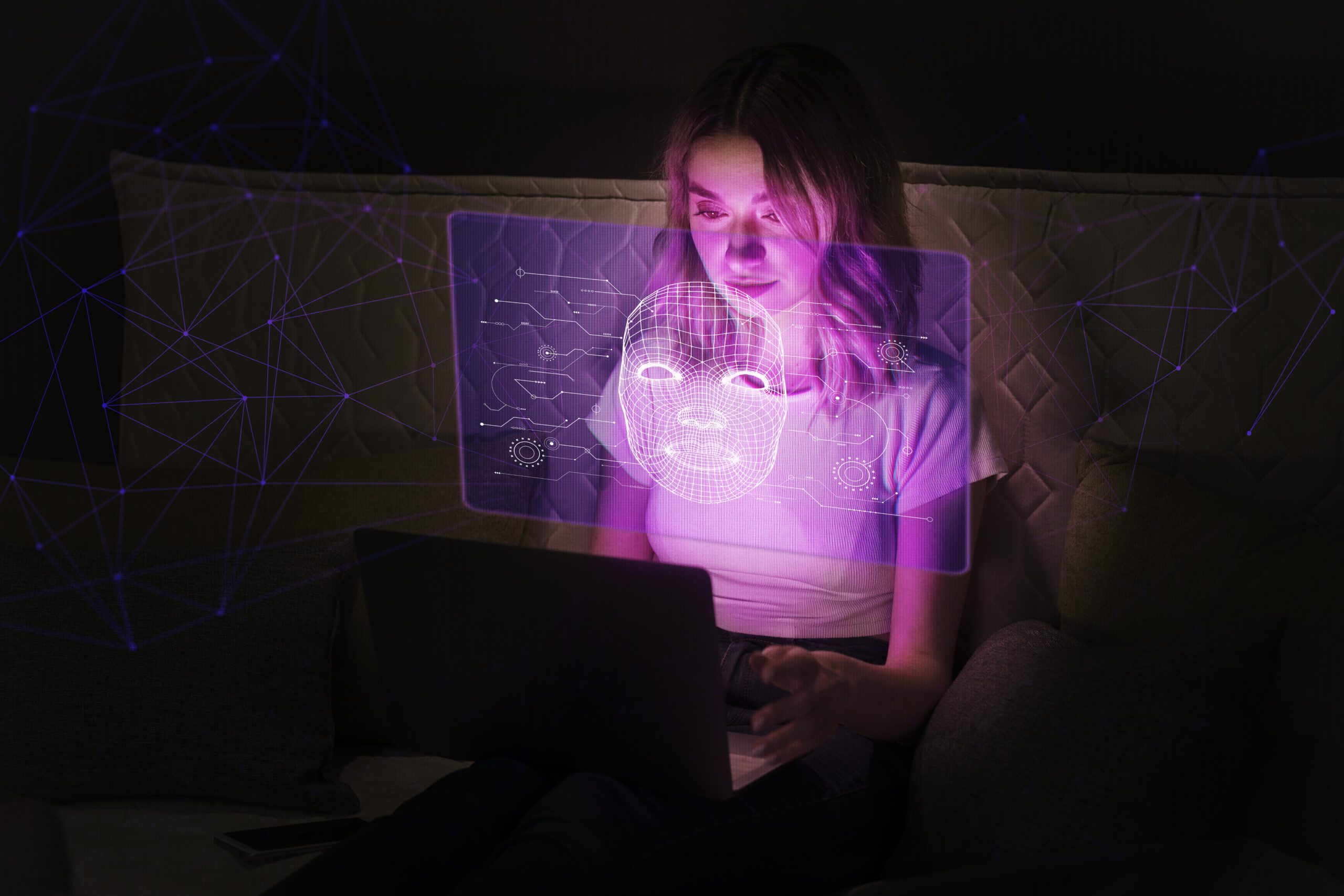 AI website builder for models