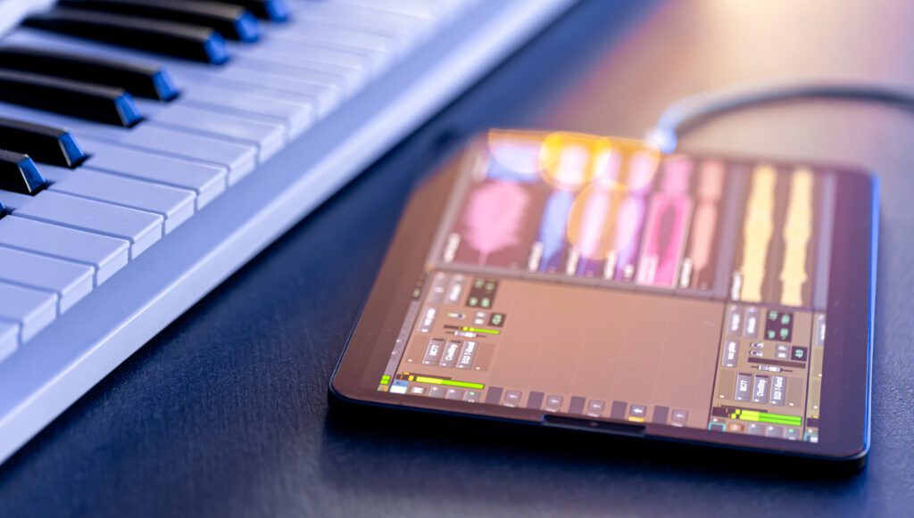 AI website builder for musicians