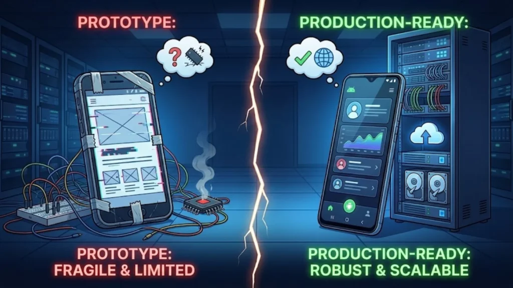 The Hard Truth: Prototypes vs. Production-Ready Products