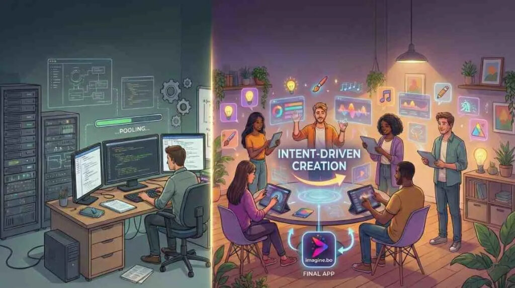 A No Code Revolution: Vibe Coding and Intent Driven Creation