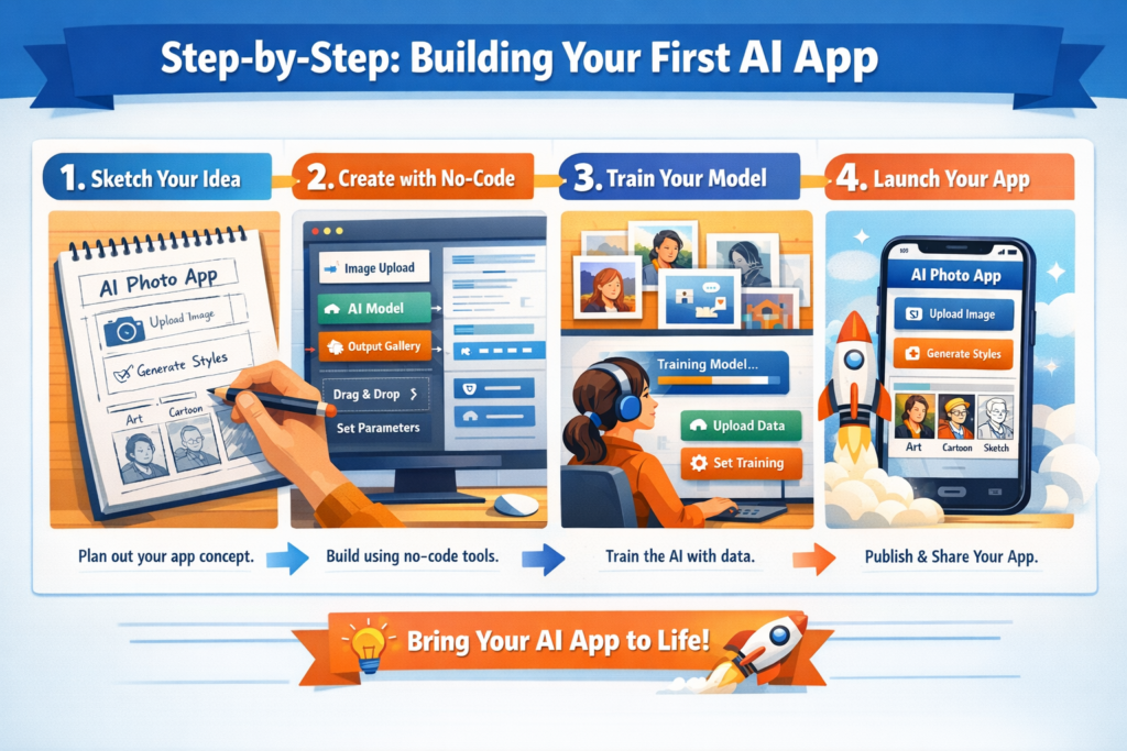 Step by Step: Building Your First AI App
