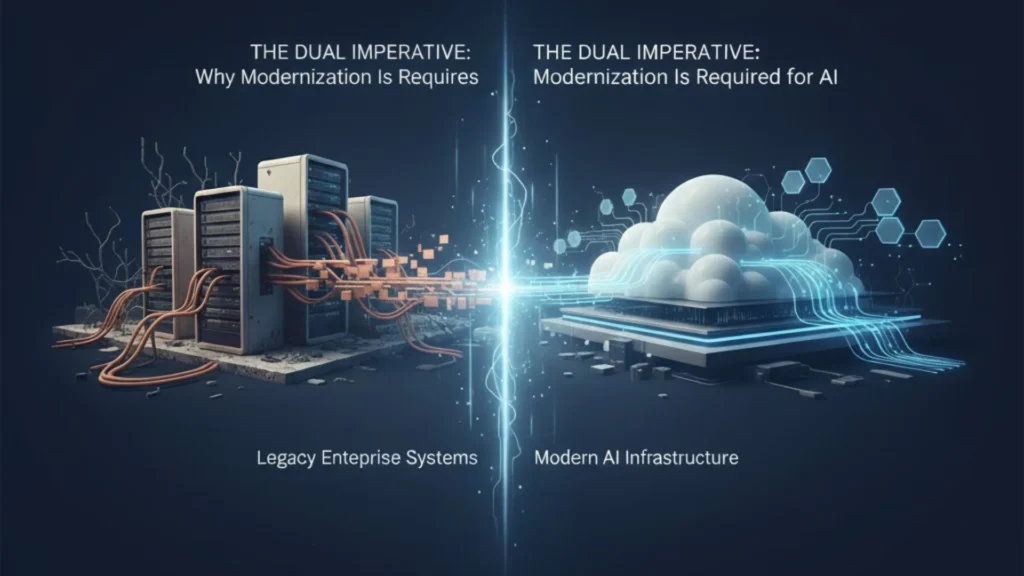 The Dual Imperative: Why Modernization Is Required for AI