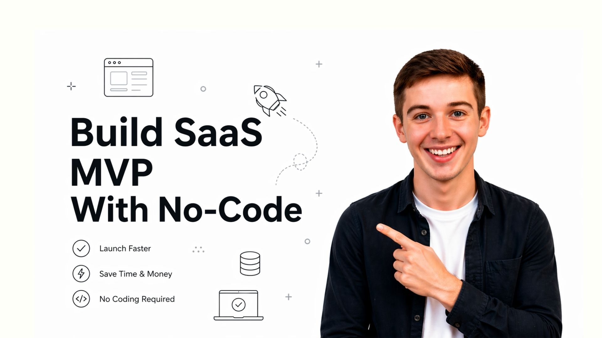 build saas mvp no code