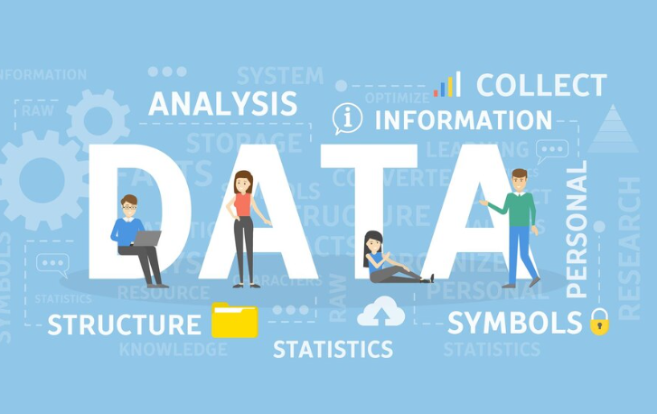 People interacting with data concepts