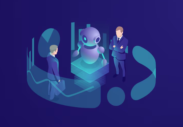 two mans talks about about like crm