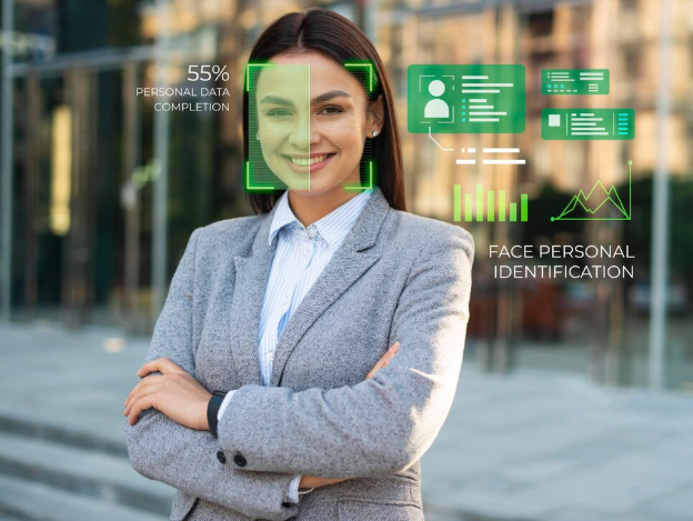 Artificial intelligence analyzing personal data through face identification