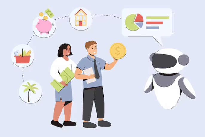 Artificial intelligence assisting people with money management