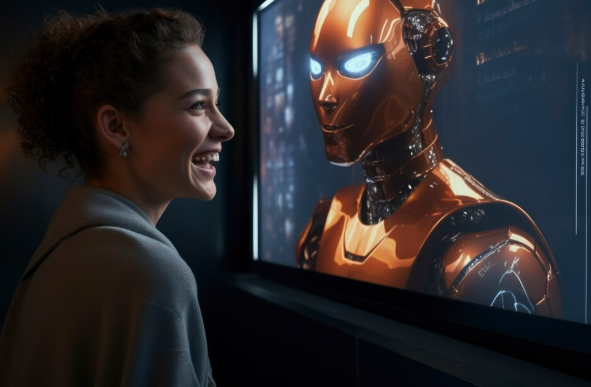  Your AI-Powered 'Startup-in-a-Box' Guide for Rapid Launch And A Girl See The AI Robot