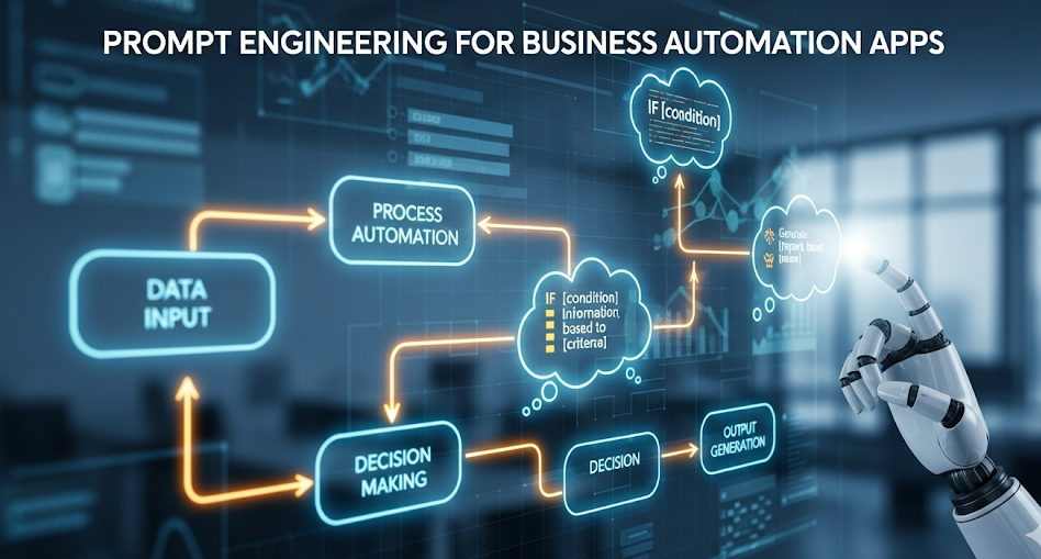 Prompt Engineering for Business Automation Apps