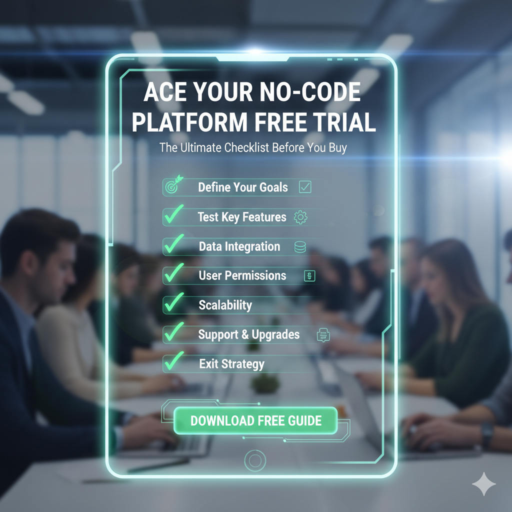 no-code platform free trial