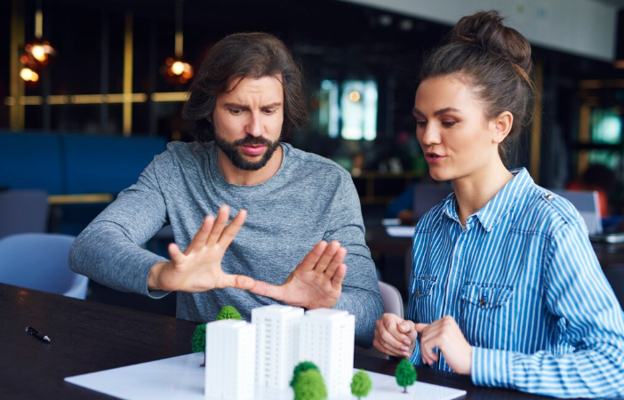 Discussing architectural model and design