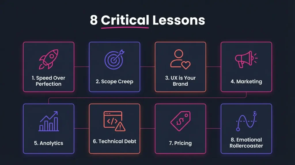 Eight critical lessons for success