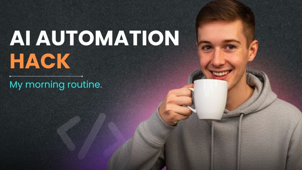 The Automation Hack That Revolutionized My Morning Routine