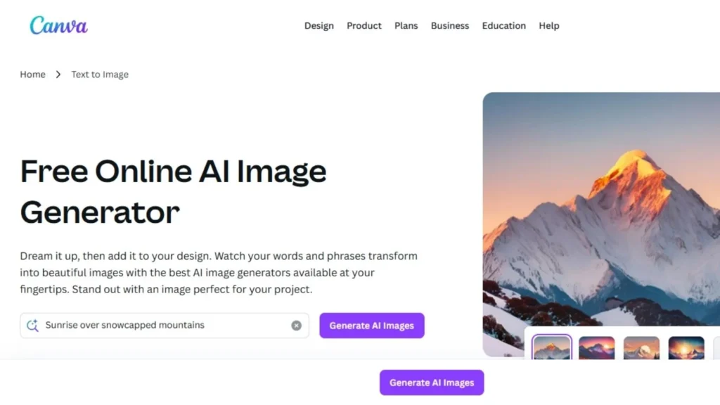 canva its screen shot takken by official site