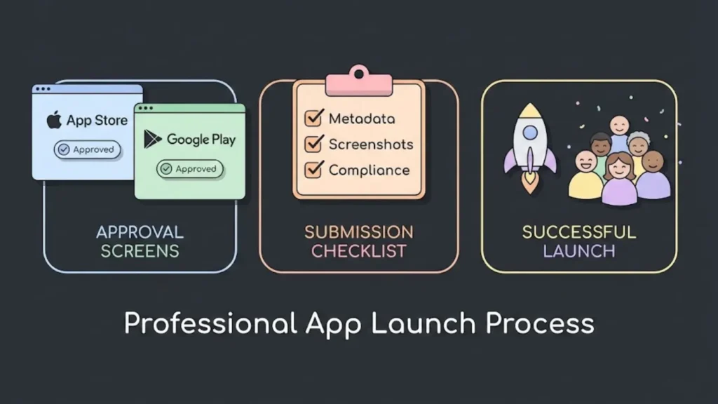 Publishing to Stores After You Build Your First eCommerce App Without Developers