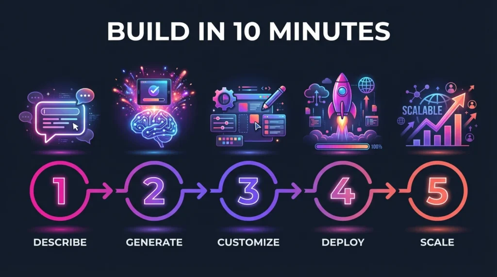 infographics showing How a Real-Time Inventory Tracker Works