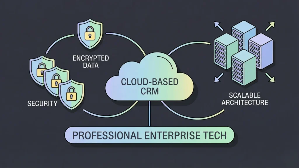 Is a No Code CRM App Secure and Scalable?