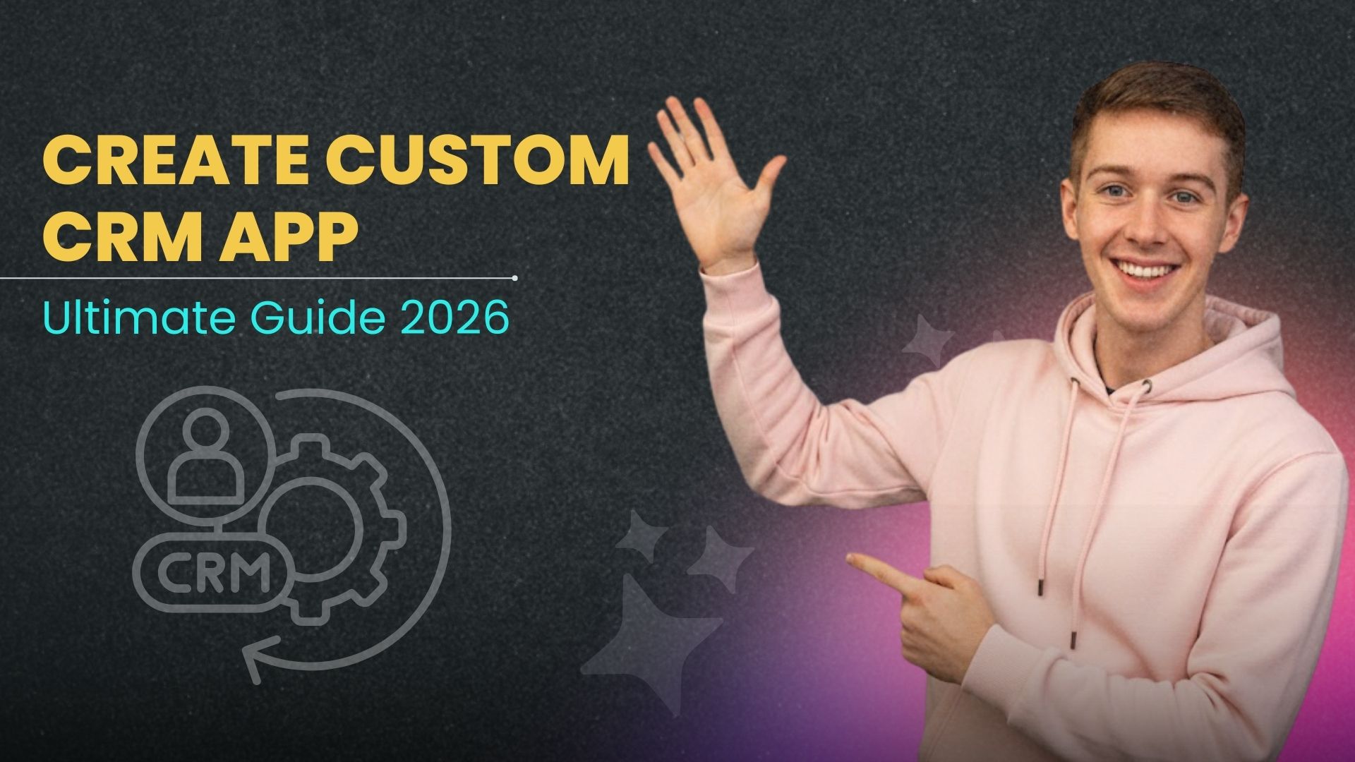 how create your custom crm app