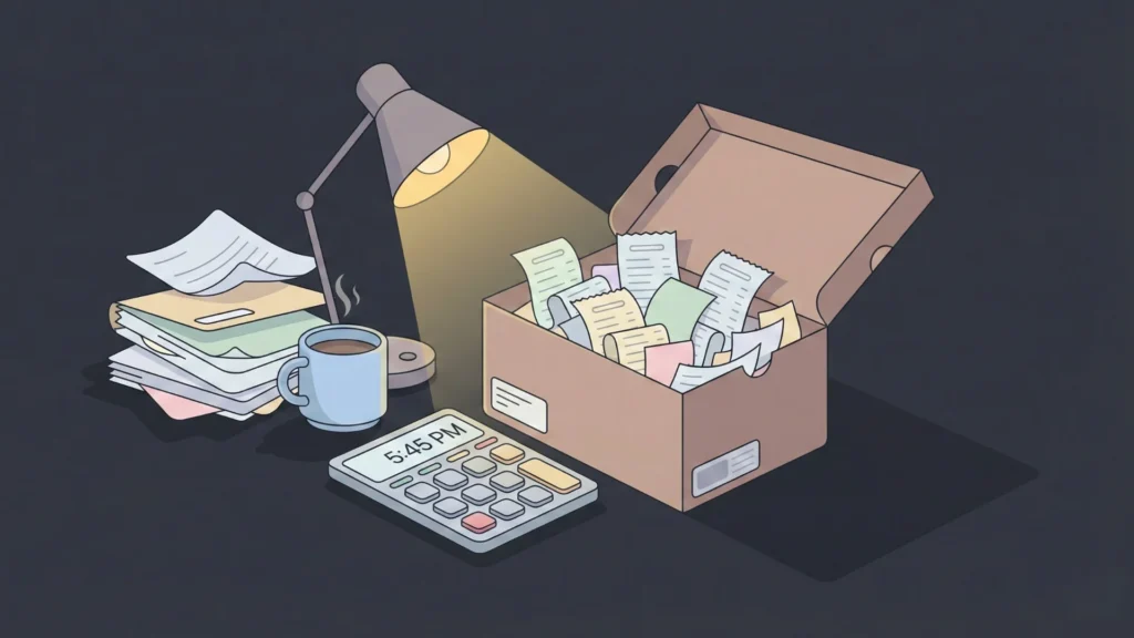 The Shoebox of Receipts