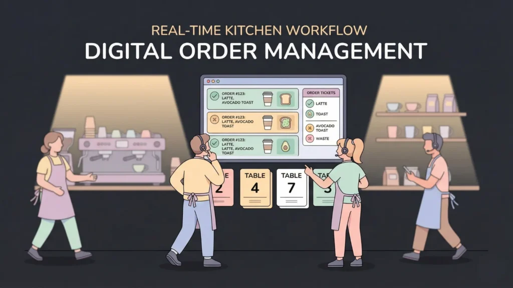 2. The Kitchen Display System (KDS) or Merchant Tablet
