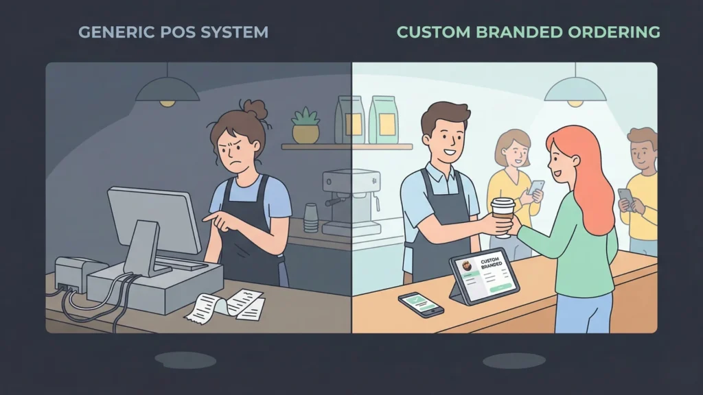 Why Cafes Need Custom Systems Instead of Generic POS Software