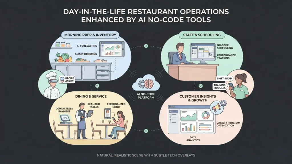 Real-World Use Cases of AI No-Code in Restaurants