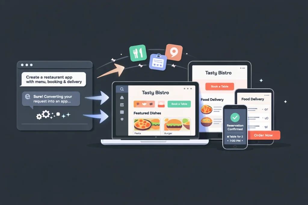 How it Works: "Text-to-App"