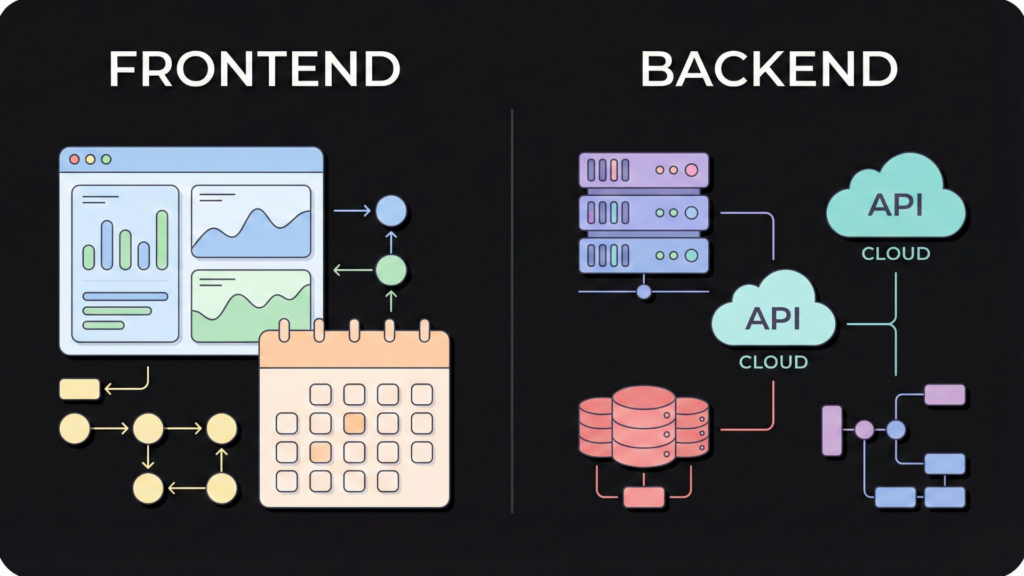 Frontend and Backend Overview of Real Estate CRM