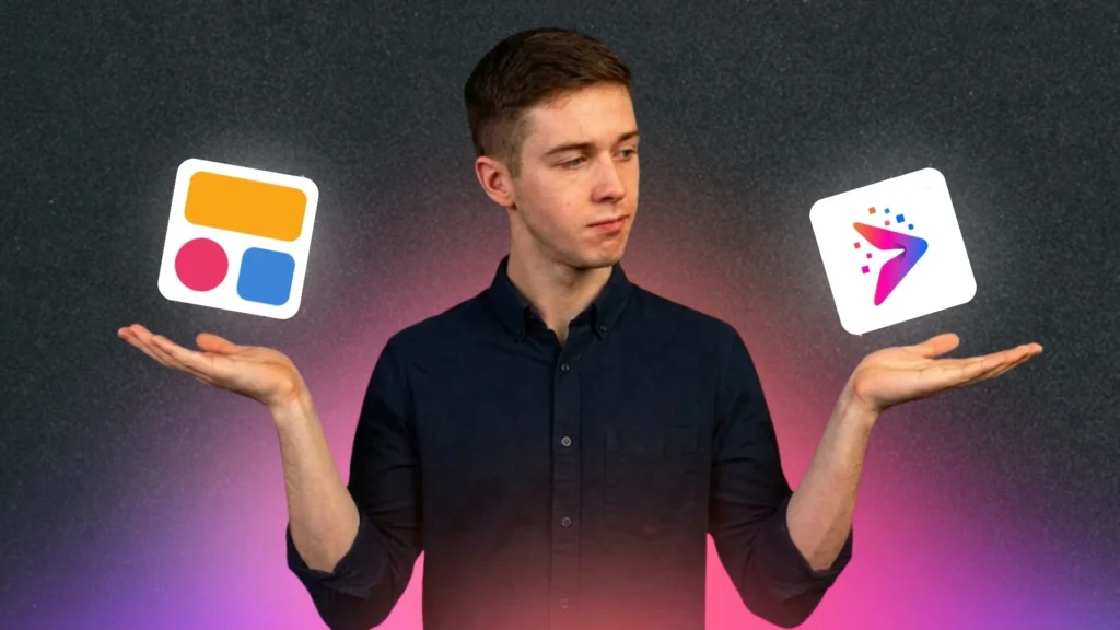 thumbnail image for this blog Softr vs. Imagine.bo: The 2026 Guide to Scalable Vibe Coding Platforms