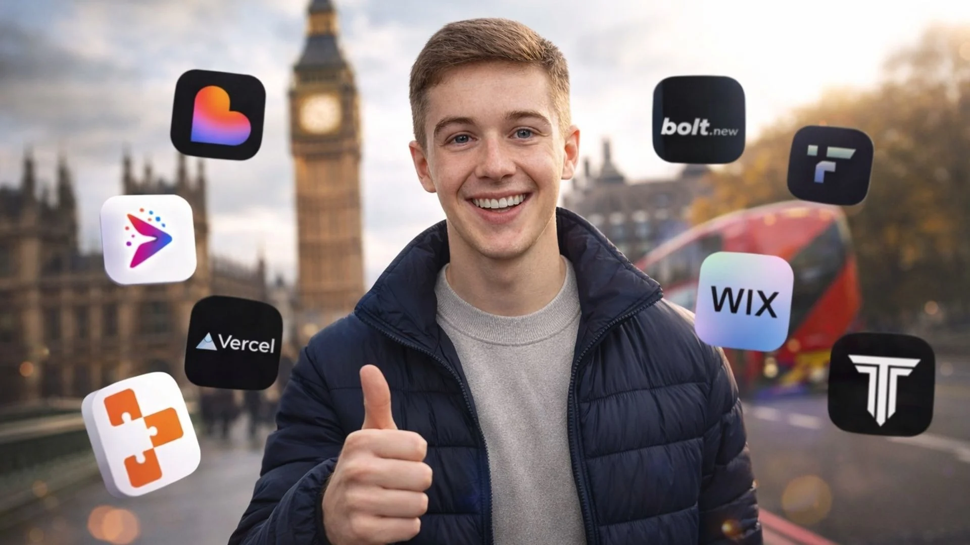 thumbnail image for this blog: Best No-Code Website Builders In The UK (2026): Top 8 Reviewed – Find The Perfect Fit for your Business.