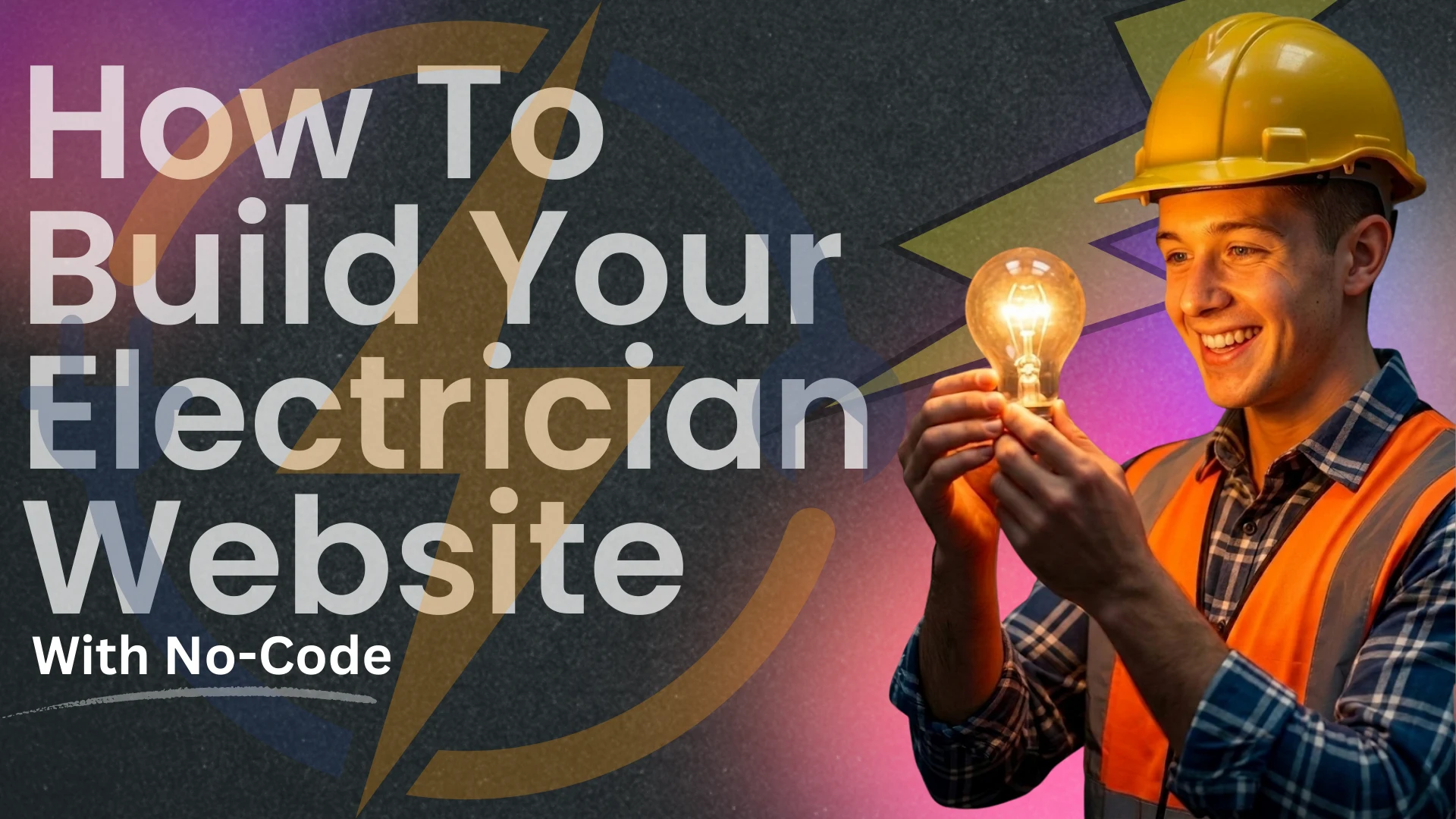 thumbnail image for this blog: How to Build an Electrician Website That Actually Books Jobs (2026 Step-by-Step Guide)