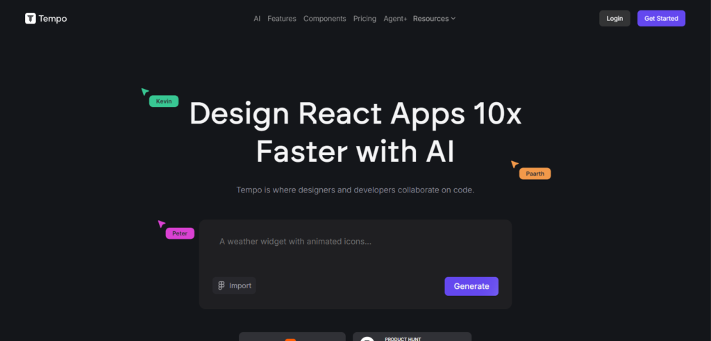 offical site from tempo-labs