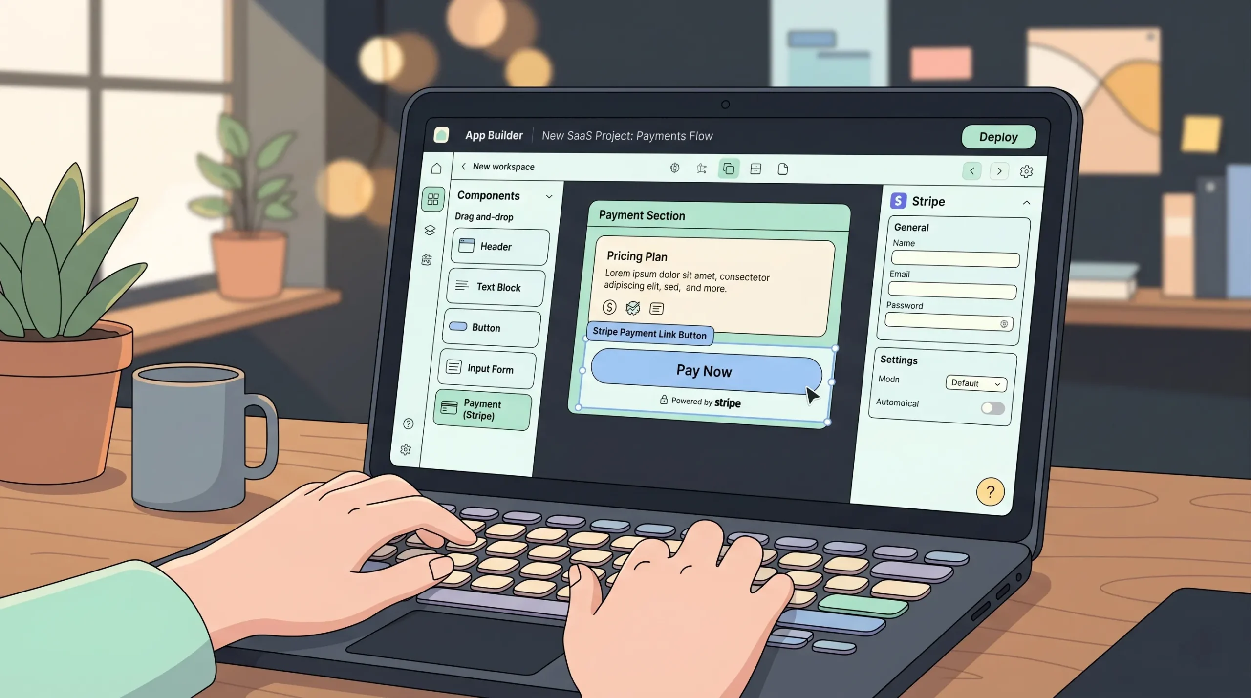 Secure identity verification process for Stripe KYC compliance and account approval