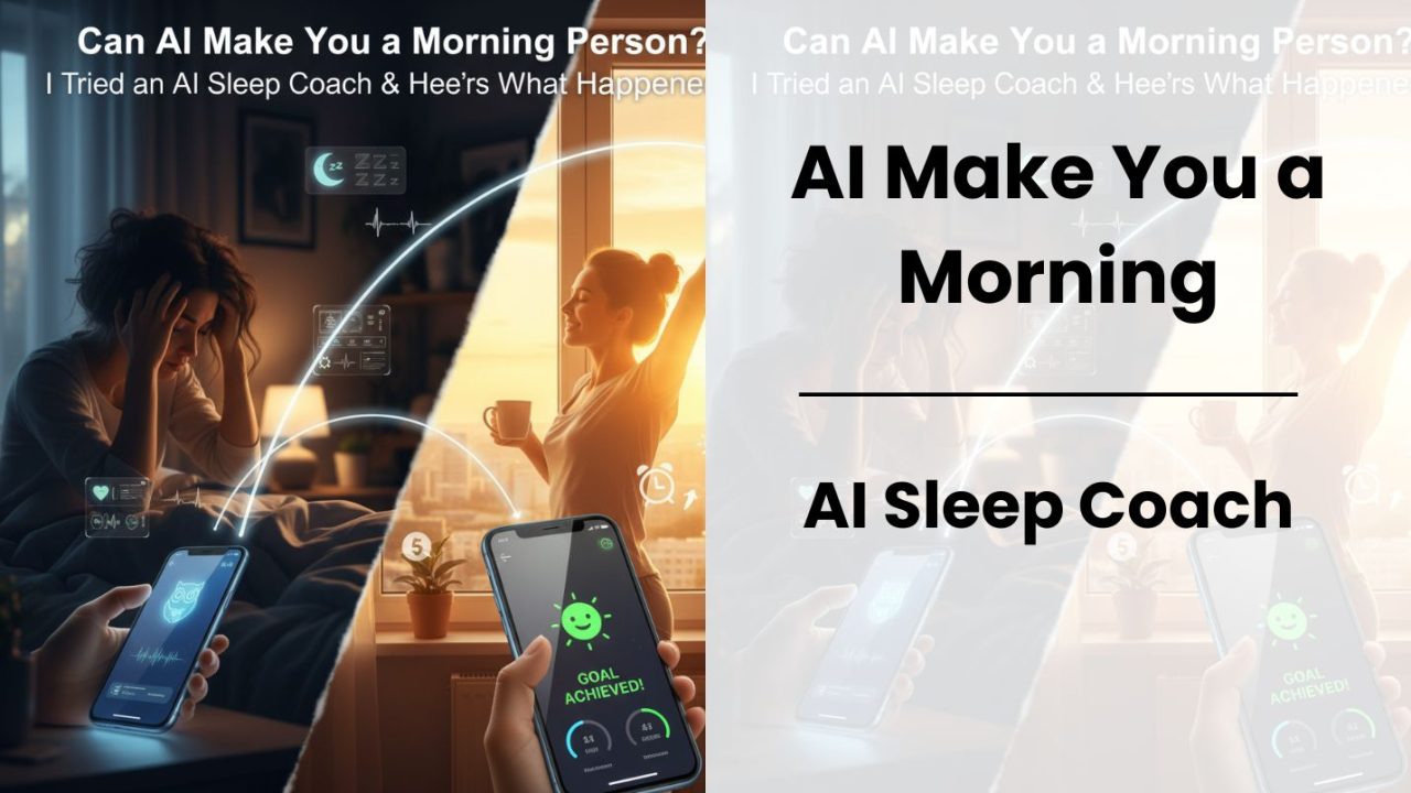 Can AI Make You a Morning Person I Tried an AI Sleep Coach & Here's What Happened