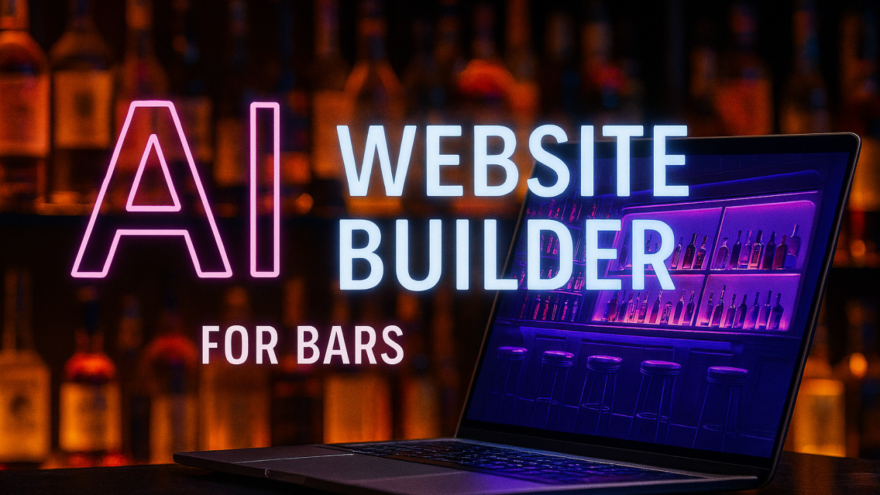 AI Website Builder for Bars