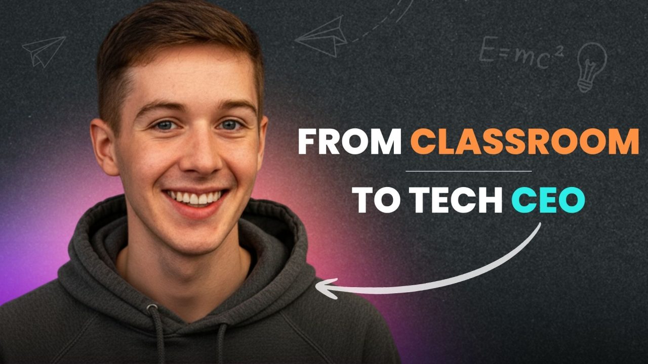 From Classroom to Tech CEO: How I Turned a School Project into an AI App thumbnail image