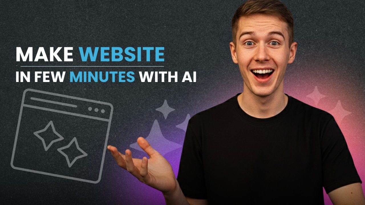 ai website builder in minutes